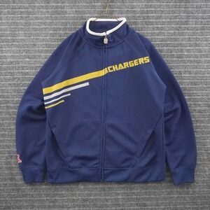 Vintage NFL Pro Line San Diego Chargers Track Jacket Mens XL Navy Blue Full Zip